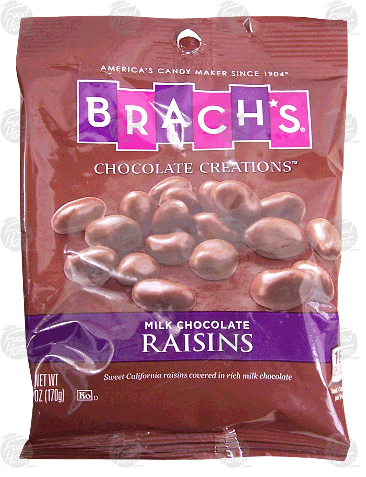 Brach's California Raisins sweet raisins covered in 100% milk chocolate Full-Size Picture